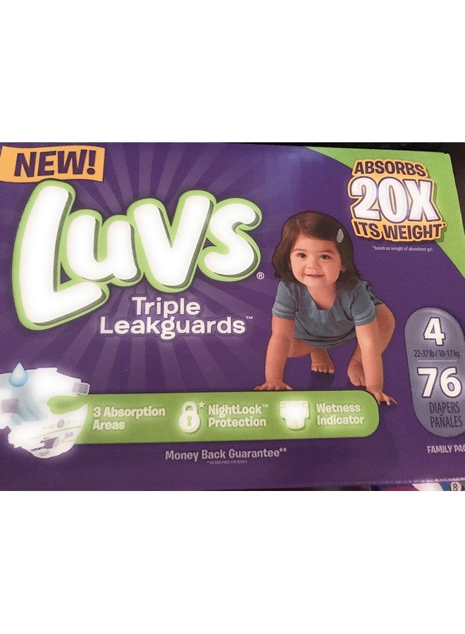 Diapers Size 4 76 Count
