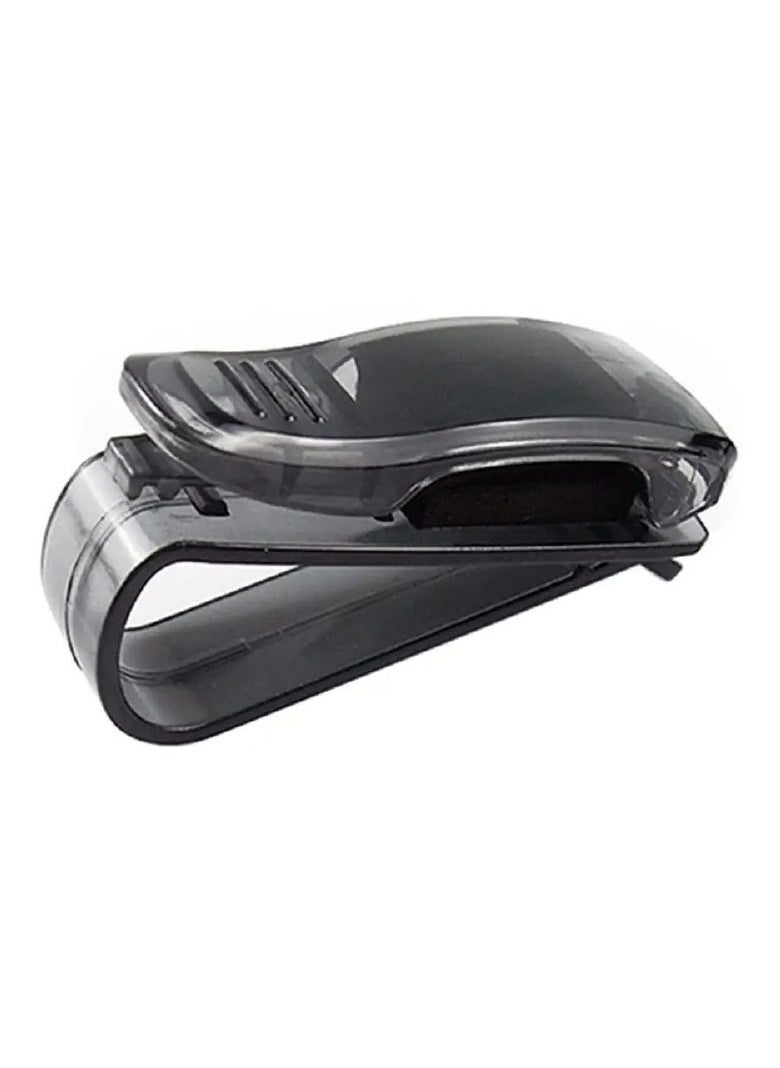 Generic Car Sun Visor sunglasses And Eyeglasses Case And Holder with Clip For All Car Model - 1Piece  - Image 5