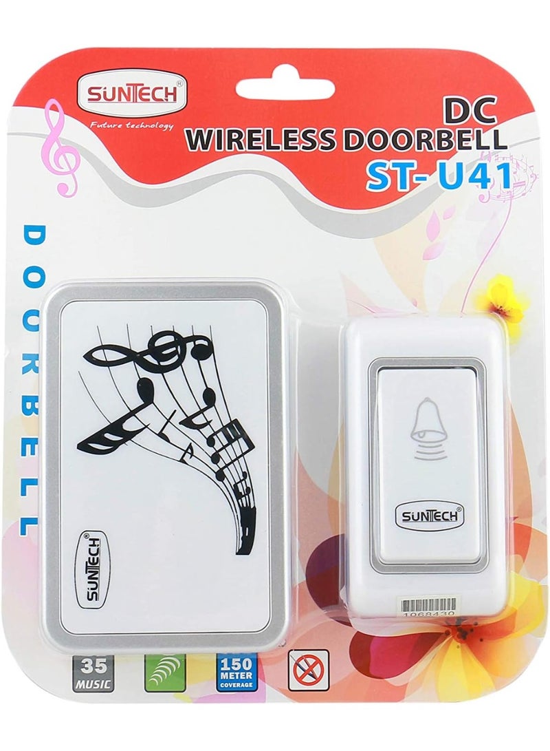 صن تك جرس باب لاسلكي بتيار مستمر بألوان متنوعة - Image 5