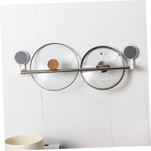 ELMVIA Stainless Steel Wall Mounted Self Adhesive Magic Sticker Towel Napkin Holder Bar for Bathroom and Kitchen Towel Rod Hangers for Clothes Hanger for Wall/Towel Stand (Towel Bars) - Image 2