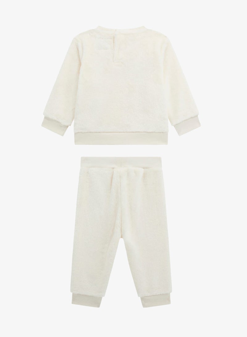 GUESS Kids Crew Neck Sweatshirt and pant Sets - Image 2