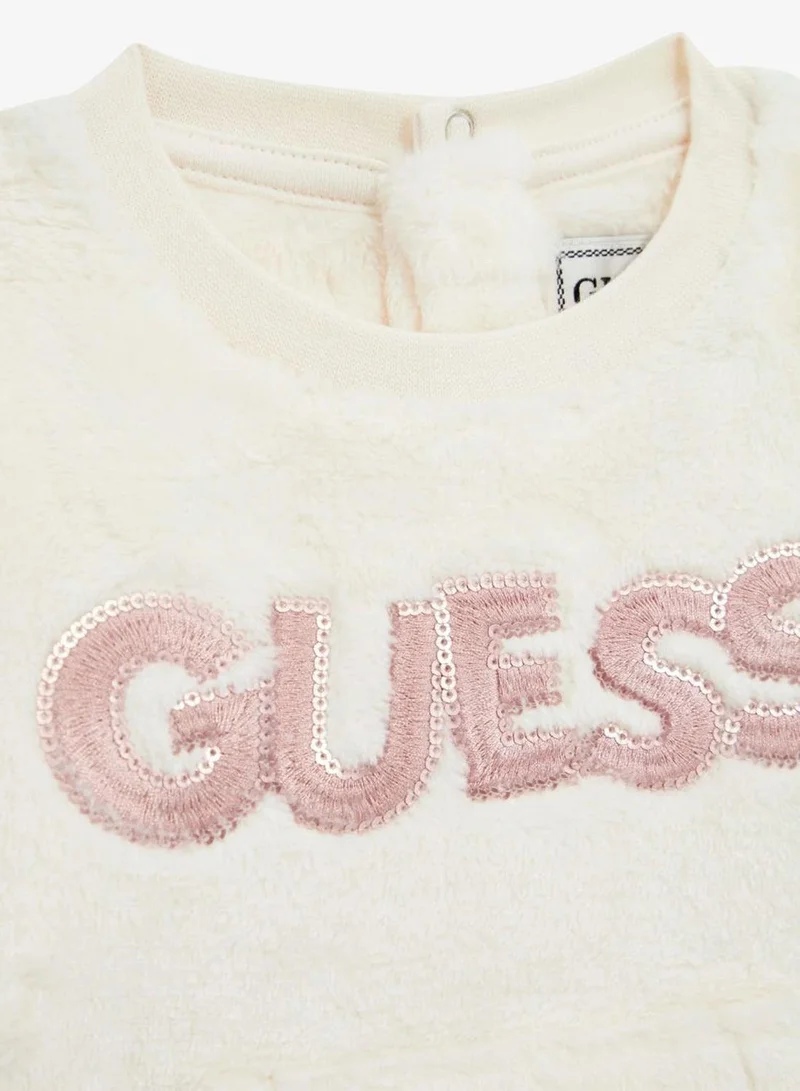 GUESS  Kids Crew Neck Sweatshirt and pant Sets for Women | Best Price UAE