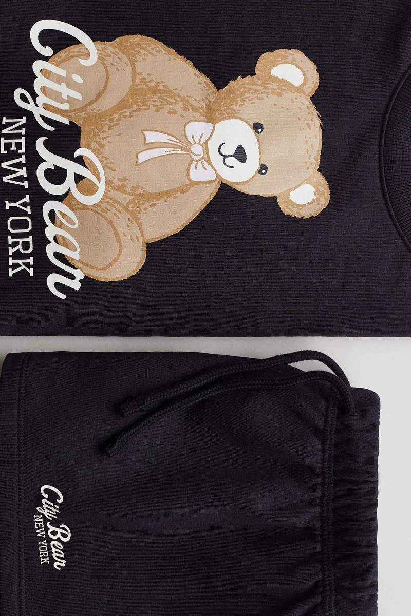 H&M 2-piece sweatshirt set