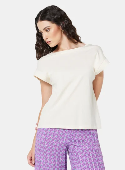 مانجو Essential Cotton T-Shirt