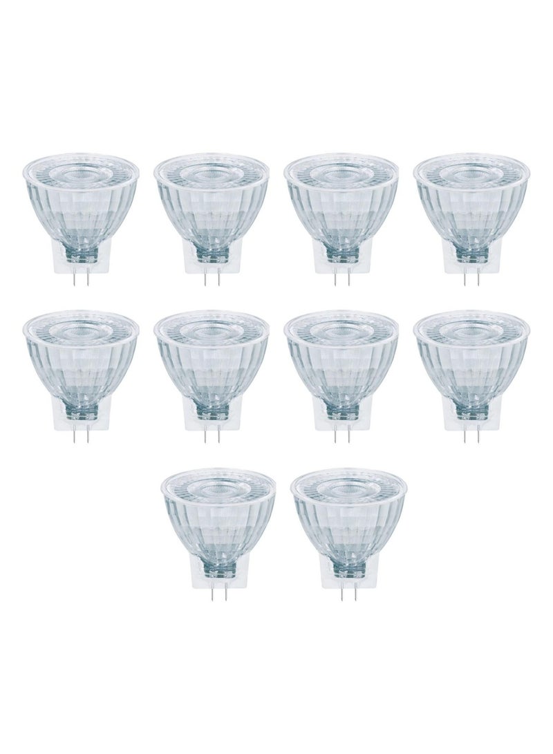 OSRAM Osram MR11 LED Spot 12V Dimmable GU4 Extra Warm White 4.5W 345lm 36D - 927 Dimmable - Replaces 35W - Pack of 10 - Image 1