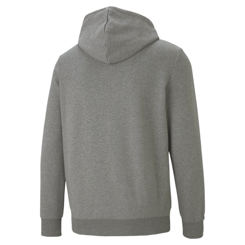 PUMA Classics Logo Mens Grey Hoodie - Image 5