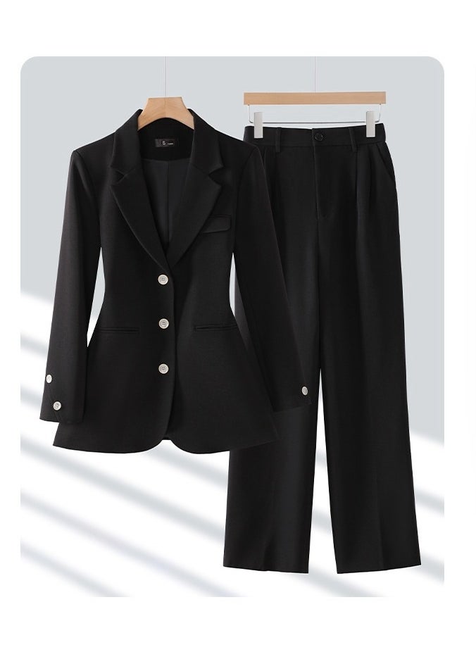 KUYING New Temperament Formal Suit Two-Piece Set  - Image 1