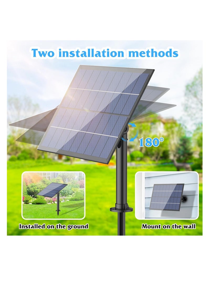 SYOSI Solar Water Fountain 2.5W Bird Bath Fountain DIY Pump with 4 Nozzles Three-Layer Flowing Water for Garden Pond Pool - Image 4