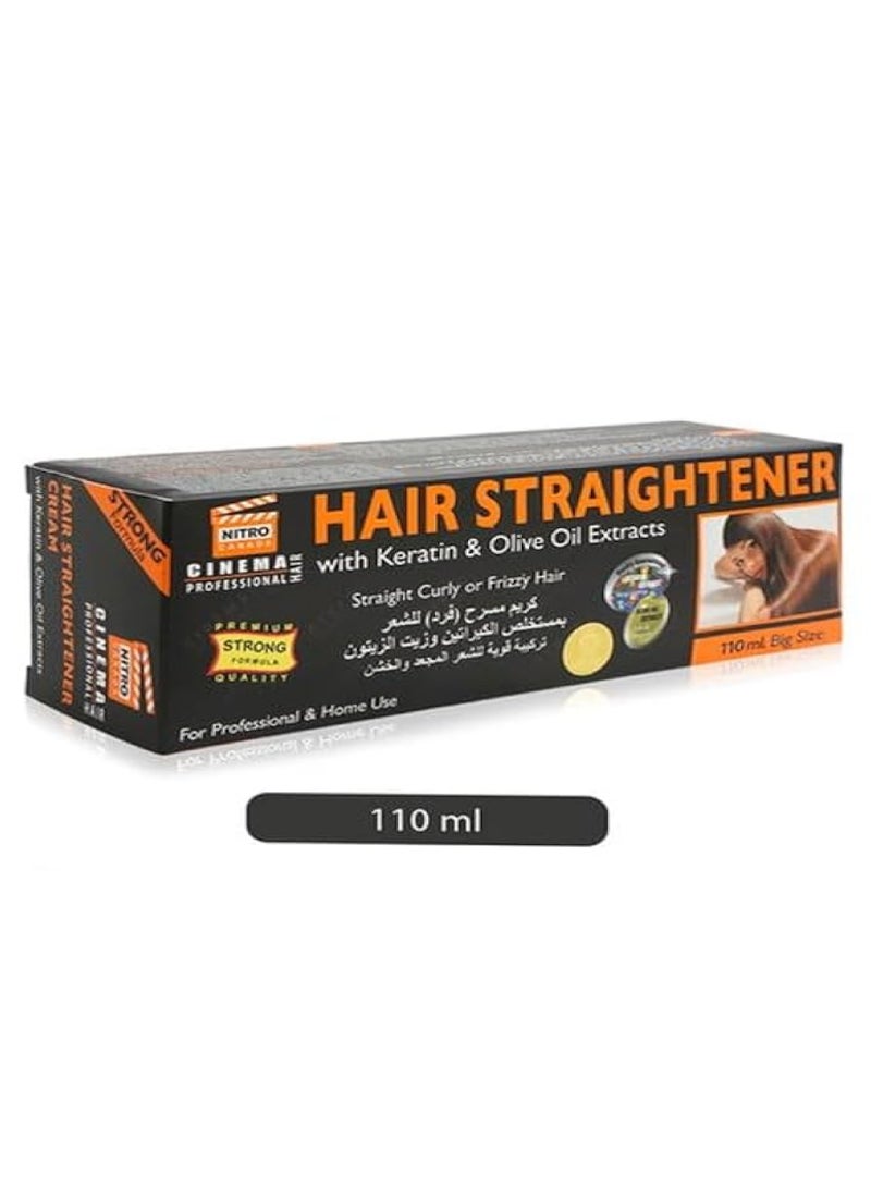 مكواة شعر مع مستخلصات الكيراتين وزيت الزيتون 110 مل