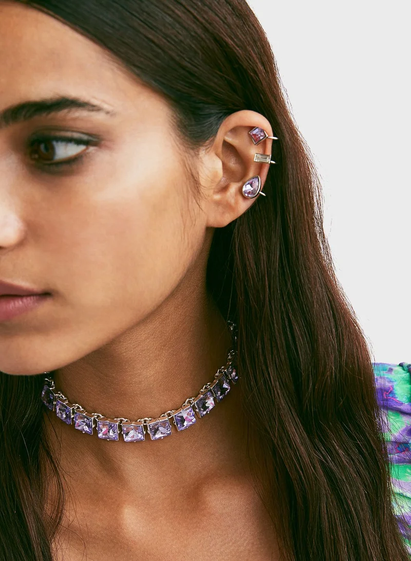 H&M Rhinestone Ear Cuffs