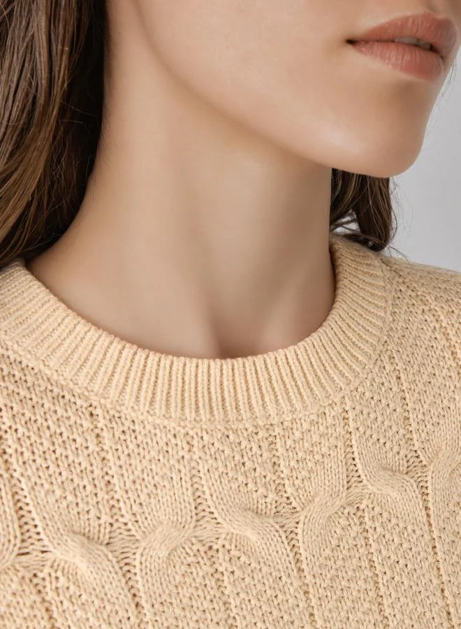 Splash FAV  Textured Sweater for Women | Best Price UAE