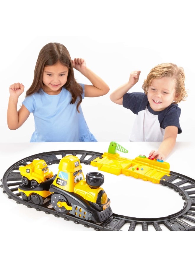 CAT Junior Crew Power Tracks Friends Train Set  - Image 3