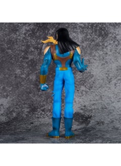 General Super No. 17 hand-made Dragon Ball GT Cyborg No. 17 fit Dragon Ball Hero Model decoration Desktop decoration Toy Gift for family and friends  - Image 3