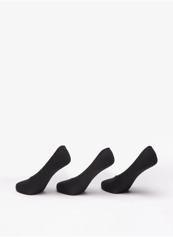 Celeste Women's Solid No Show Socks - Set of 3