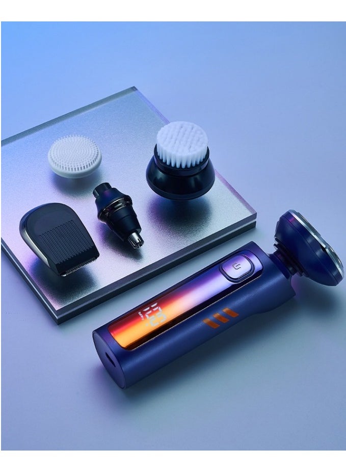 KUYING Men's Full Body Water Wash Shaver USB Rechargeable Intelligent Floating Three Blade Electric Shaver  - Image 2