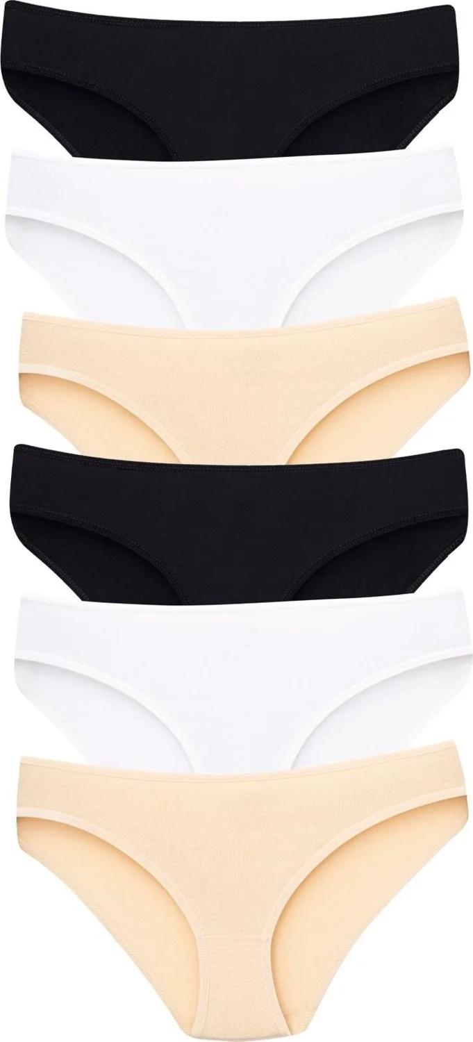 Arma Yıldız Arma Star Women's Panties Mixed Color Cotton Lycra 6-Pack
