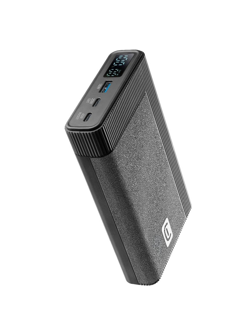 سيلولار لاين باور بانك سيلولار لاين 20000 PD65W أسود - Image 1