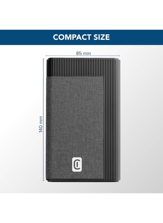 سيلولار لاين باور بانك سيلولار لاين 20000 PD65W أسود - Image 2