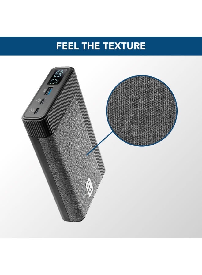 سيلولار لاين باور بانك سيلولار لاين 20000 PD65W أسود - Image 3