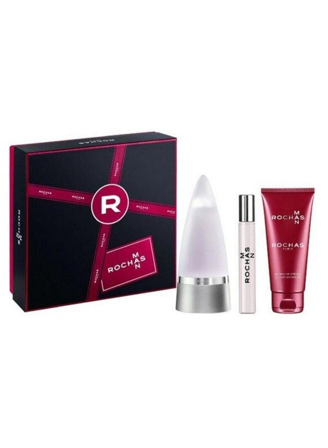 Rochas Man - Eau de Toilette 100 ml+ 20 ml + Shower Gel 100 ml Gift Set - Image 1