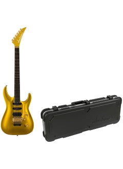 Jackson Pro Plus Soloist SLA3 Electric Guitar  RightHanded 6 Strings Gold Bullion Premium Craftsmanship and Playability Bundle with Protective Hardshell Case 2 Items
