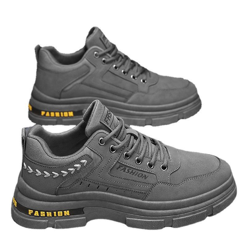 Labor Protection Shoes Men'S Work Shoes For Construction Site Work Shoes Wear-Resistant Lightweight Welder Men'S Shoes - Image 5