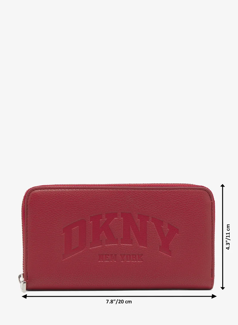 DKNY  Hadlee Large Zip Around Wallet for Women | Best Price UAE