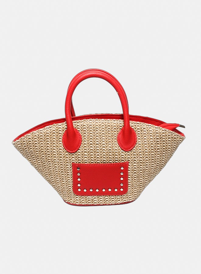 Glitter Women Beach\Summer Bag - RED - Image 1