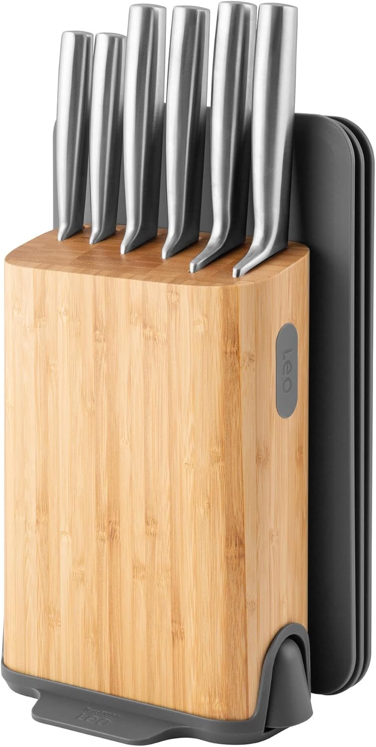 BergHOFF Leo Legacy 11-Piece Knife Block Set with Built-in Sharpener - Image 2