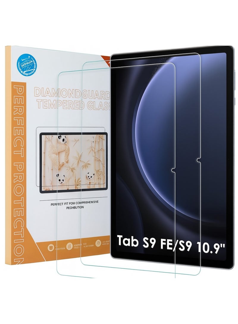 SARAOONT 2 Pieces 10H Screen Protector For Samsung Galaxy Tab S9 11 inch OR Tab S9 FE 10.9 inch - Image 1
