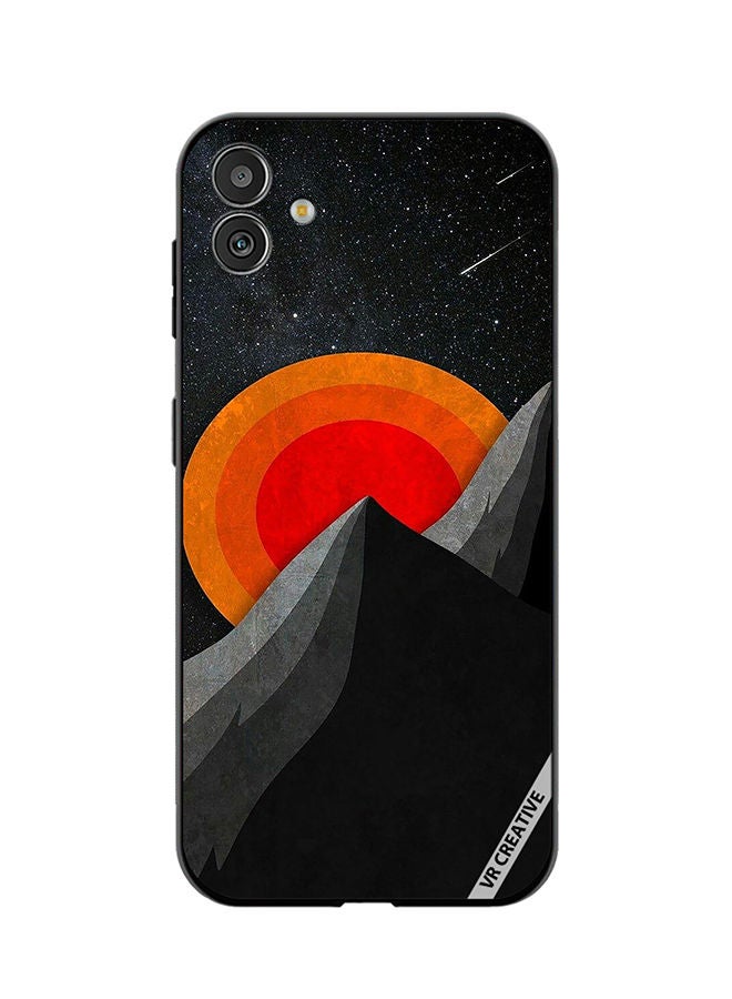 VR CREATIVE Protective Case Cover For Samsung Galaxy F14 Moon And Pyramid Design   Multicolour - Image 1