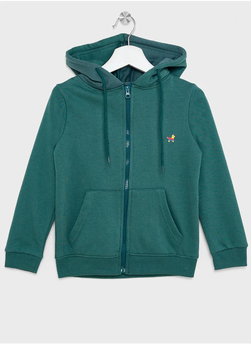 Pinata Essential Zip Hoodie With Pocket