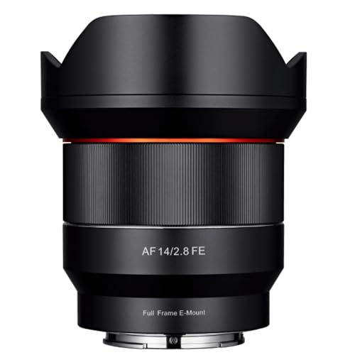 Samyang 14mm F28 Auto Focus Lens for Canon EF UltraWide Full Frame Prime WeatherSealed Build Quiet AF Motor UMC Coating Builtin Hood Lightweight - Image 1