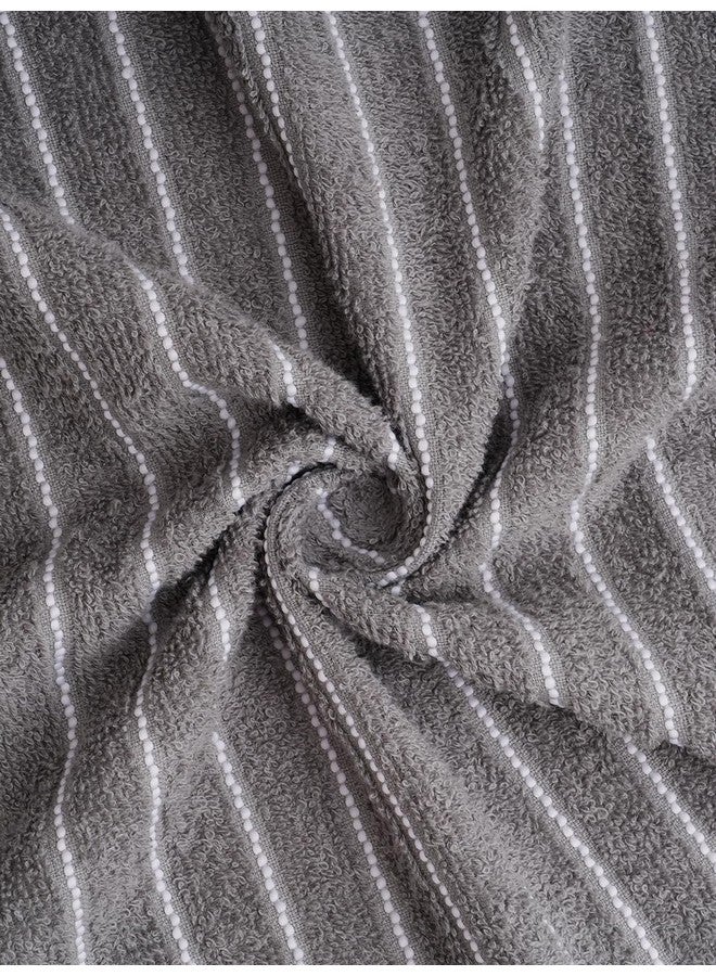 ويلسبان منشفة حمام دوبي سادة كبيرة الحجم (70 سم × 150 سم) مصنوعة من القطن بنسبة 100% من ويلسبون | 250 جرام لكل متر مربع (رمادي معدني) - 2 في 1 - Image 5