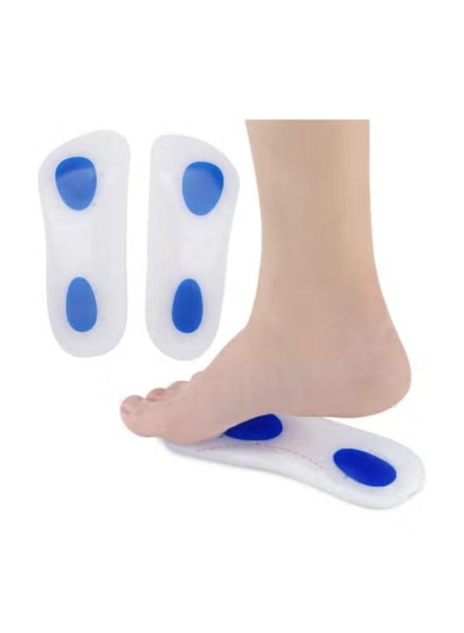 Silicone insole, shock absorption, extra cushioning, size XL - Image 1