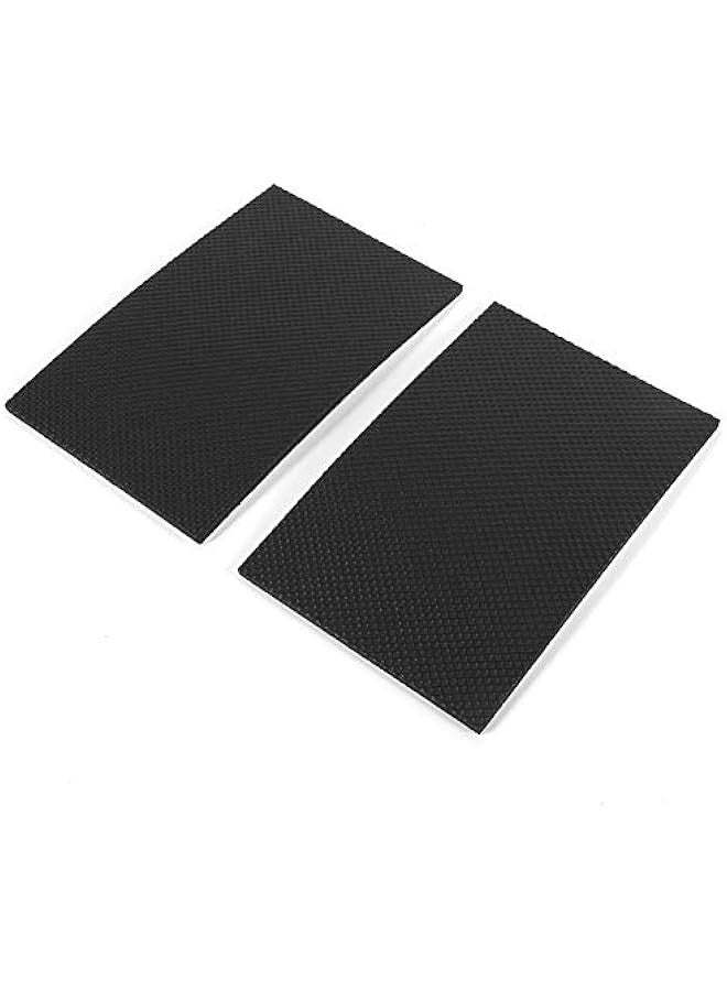 Furniture Rubber Pads,2Pcs Thick Non-slip Self Adhesive Table Foot Mat Multifunctional Protective Anti-wear Pads for Floor Furniture Sofa Chair Black  - Image 5