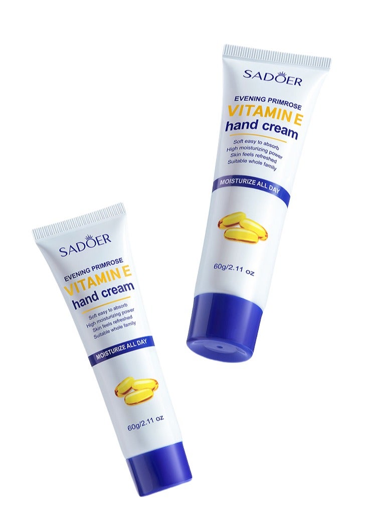 Anti-Cracking Evening Primrose Vitamin E Hand Cream 60g*2 - Image 1