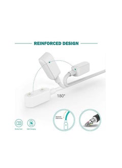 Generic Charger For Huawei Band 8 / 8 NFC Replacement USB Charger Charging Cable 100cm (White)  - Image 3