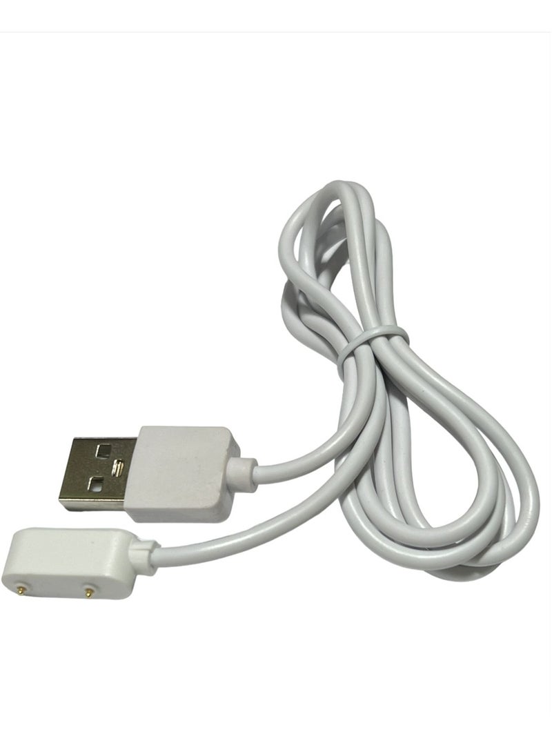 Generic - Charger For Huawei Band 8 / 8 NFC Replacement USB Charger Charging Cable 100cm (White) - Image 1
