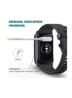 Generic Charger For Huawei Band 8 / 8 NFC Replacement USB Charger Charging Cable 100cm (White)  - Image 5