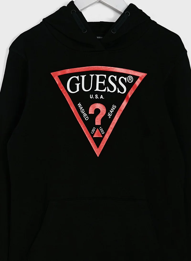 GUESS Kids Printed Hoodie