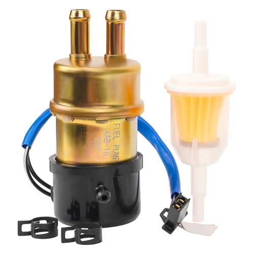 Road Passion 12v Electric Fuel Pump for Yamaha V star 650/1100 XVS650/XVS1100 / Virago 1000/1100 /Vmax 1200 / XJ600S Seca II / TZ250/ v star 1100 - Image 1