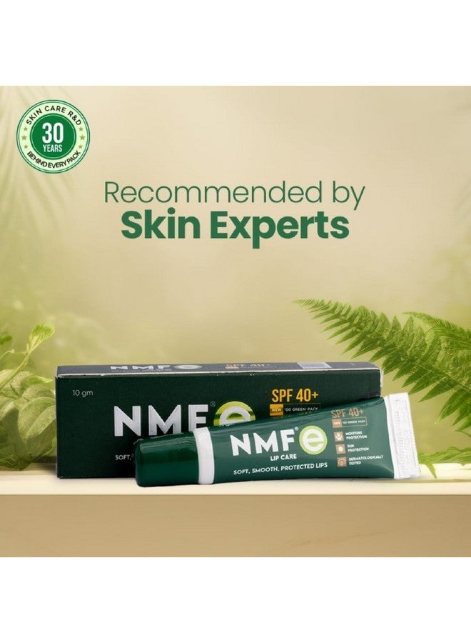 NMFe Moisturising Lip Care 10 Gm | SPF 40+| For Dry And Chapped Lips |Lip balm | Aloe Vera & Vitamin E | Protects lips from dryness & sun damage | Dermatologically Tested - Image 2