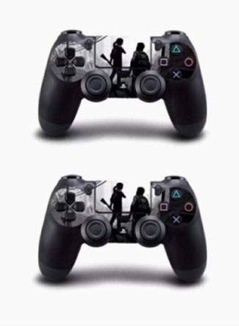 The Last Of Us Printed Console And Controller Sticker Set For PlayStation 4 Slim - Image 3