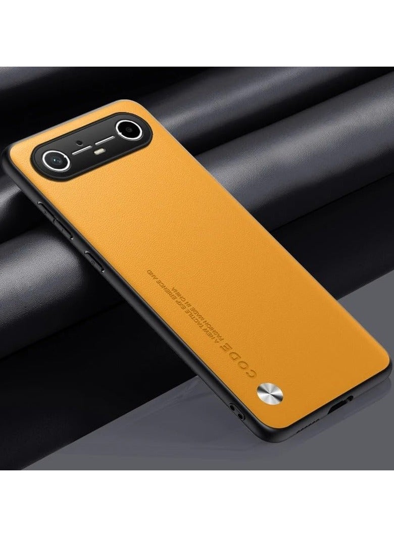 عام غطاء واقي متوافق مع هاتف Tecno Pova Slim 5G / Spark Slim، مصنوع من مادة TPU الناعمة والجلد الصناعي، بتصميم خفيف الوزن للغاية مع حماية خاصة للكاميرا.