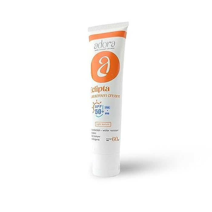 Adora Sunscreen Cream Lotion SPF 50+ Suitable For All Skin Types And Water Resistant And Works On Prevention Of Sun Harmful Radiation In Addition With Antioxidants - Image 3