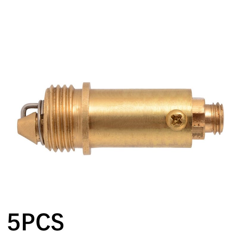 ANTOPY 5 x Basin Sink Clicker Pop Up Bolt Basin Waste Easy Pop Up Click Clack Plug Bolt Replacement for Sink Barth Tub Basin Drain Stopper - Image 4
