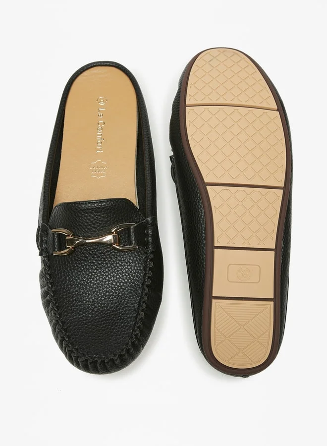 Le Confort Women Metal Accent Slip-On Mules
