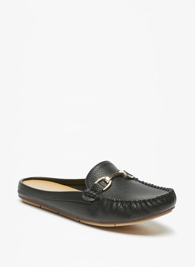 Le Confort Women Metal Accent Slip-On Mules