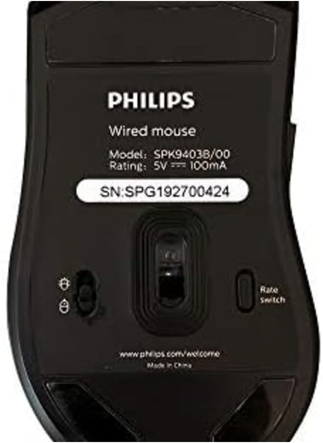 Philips - Professional Gaming Mouse With Rgb Spk9403B - Image 1